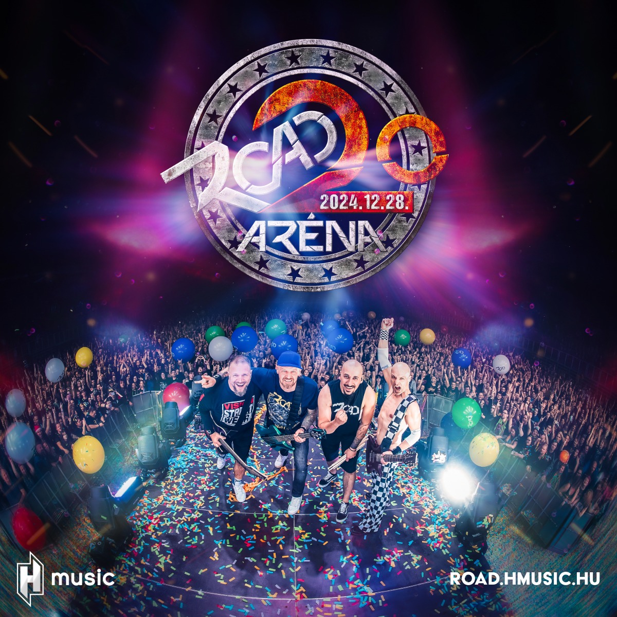 Road - Dal és videópremier a március 6-án érkező Road 20 - Aréna koncertlemezről: 'Világcsavargó' 'Elindult az előrendelés!